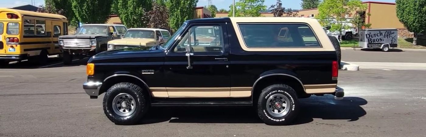 A Look Inside My. Miyagi's Actual Favorite Car: The Legendary 1990 Bronco II Eddie Bauer