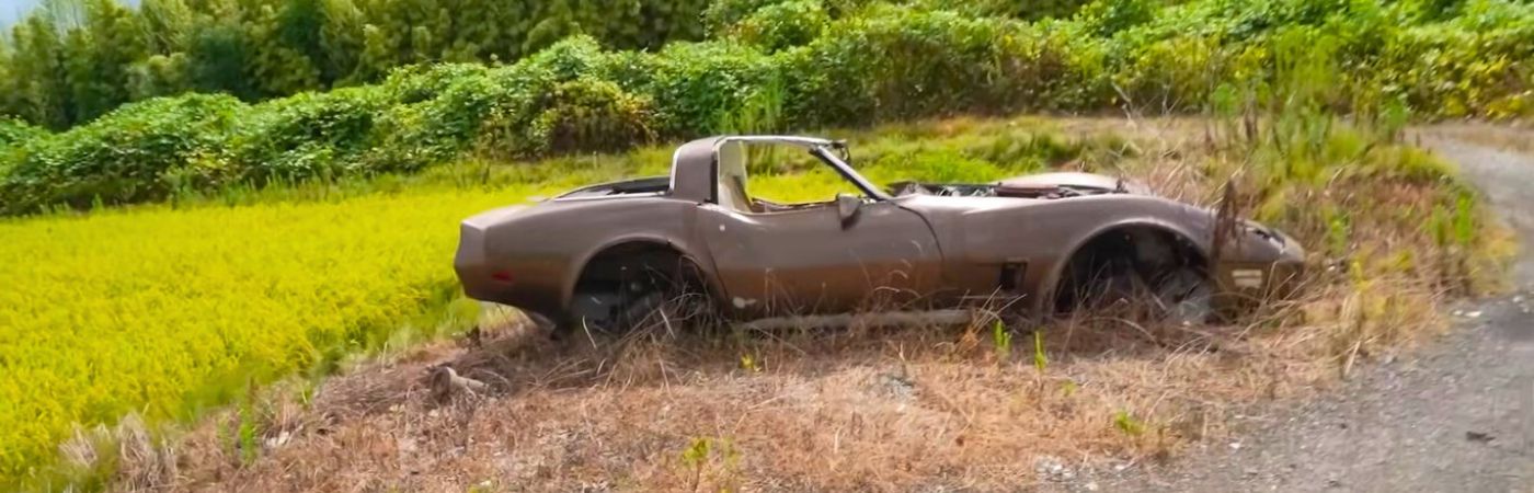 An Inside Look At An Abandoned Car Graveyard Found In A Japanese Rice Field